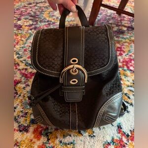 RARE Vintage Y2K Coach mini backpack EUC